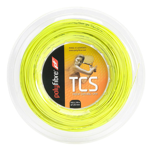 Corda Polyfibre Tcs 18l 1.20mm Limão - Rolo Com 200 Metros