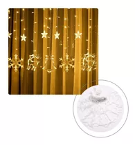 Comprar Luces Cascada Navideño Árbol Reno Y Estrella