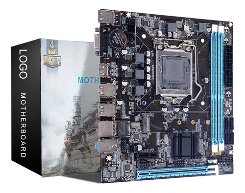 Placa Base H61 Lga1155, Socket I3/i5/i7, Cpu Y Placa Madre