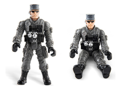 . 4 Uds., Juguete Del Cuerpo Marines En Miniatura