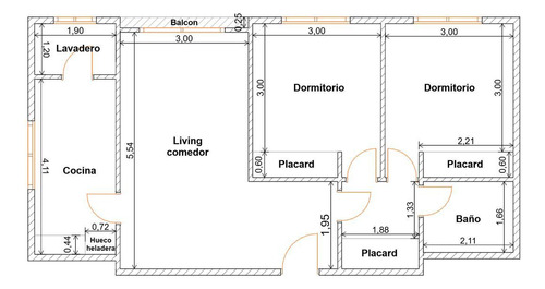 Venta - Departamento - 3 Ambientes - Apto Credito - Boedo