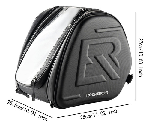 Bolso De Tanque De Motocicleta Concha Dura A Prueba De Polvo