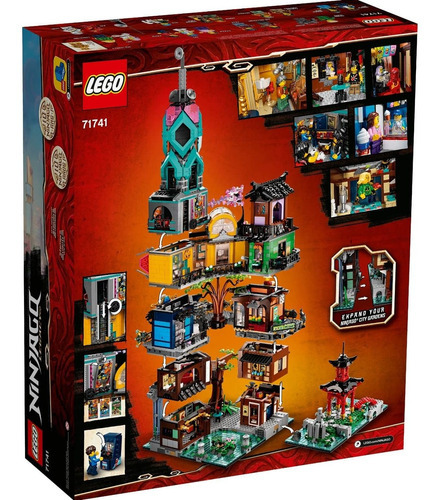 Lego Ninjago 71741 City Gardens Pronta