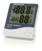 Comprar Termohigrómetro Digital Htc-1 Higrometro, Termometro, Reloj.