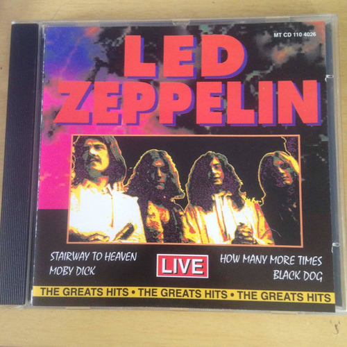 Cd Led Zeppelin / Live