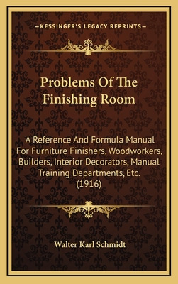 Libro Problems Of The Finishing Room: A Reference And For...