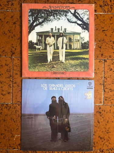 Seals And Crofts Lp Éxitos Y Takin It Easy Precio X 2 Vinilo