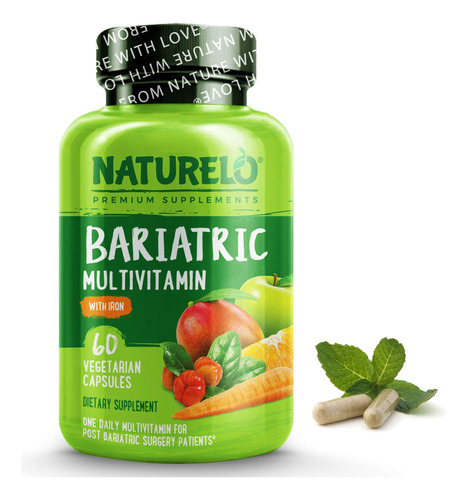 Naturelo Multivitamnico Baritrico - Un Diario Con Hierro - S