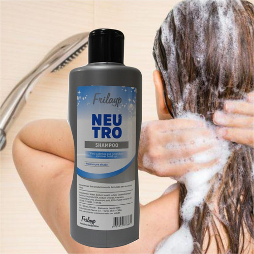 Imagen 2 de 3 de Shampoo Neutro Frilayp X970ml
