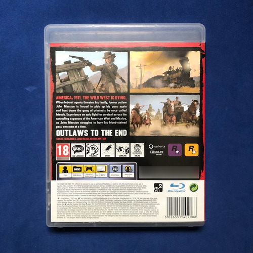 Jogo Red Dead Redemption - Para Playstation 3 (Usado)