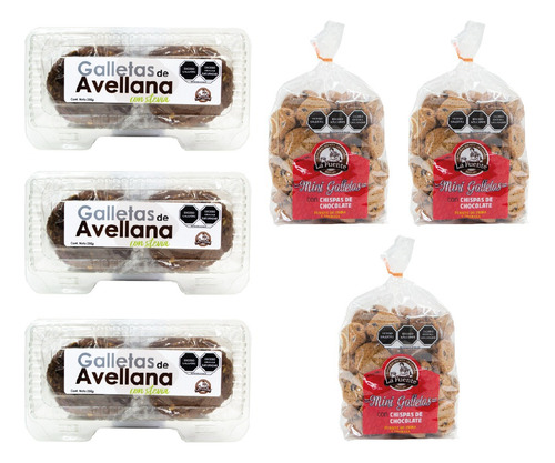 Pack Avellana Chispas Pan La Fuente Galleta Y Minigalleta