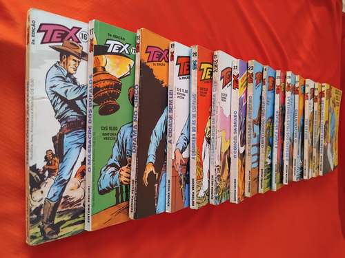 Tex 2ª Edição Completo Do Nº 1 Ao Nº 149 - Editoras Vecchi - Riográfica E Globo (Usado)