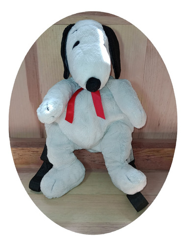 Mochila De Peluche De Snoopy Vintage Peanuts 1980s