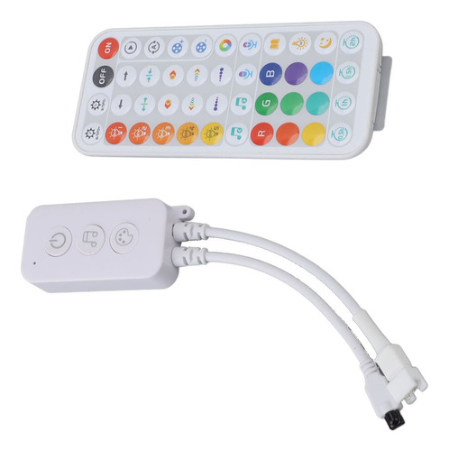 Puntos Ic Ajustables Con Control Remoto Rgb Dimmer