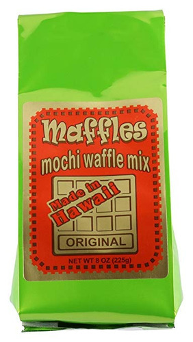 Maffles Original Mochi Waffle Mix Desde Hawai 8 Oz Bolsa