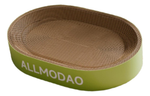 Rascador De Cartón Para Gatos Cama De Cartón Para Verde M