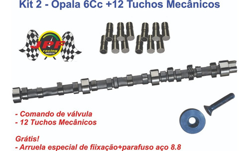 Comando 260s Opala 6cil Comando Esportivo+12 Tuchos+arruela