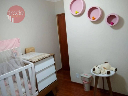 Apartamento Com 2 Dormitórios À Venda, 53 M² Por R$ 260.000,00 - Reserva Sul Condomínio Resort - Ribeirão Preto/sp - Ap7055