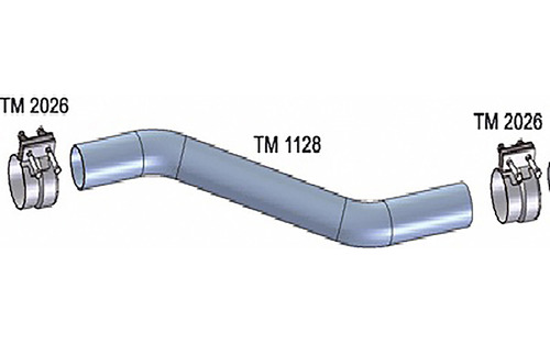 Tubo Intermediário Mb Accelo 715 Após 2005 3 Pols 9794900022