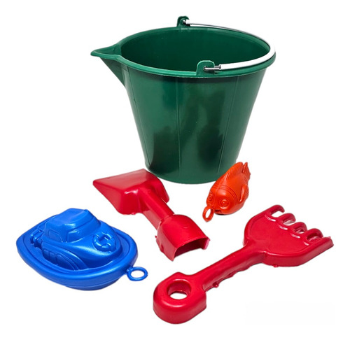 Cubeta Para Playa Kit Para Hacer Castillos En La Arena