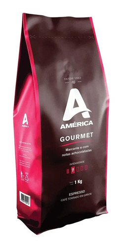 Kit 5kg Café Em Grãos  Gourmet América 