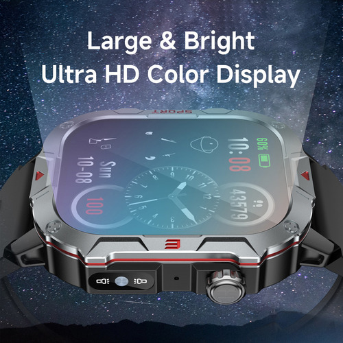 Linterna Led New Smartwatch 2.01 De Pantalla Ultra Grande.
