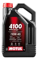 Comprar Aceite Motul 4100 Syn-nergy Spec Sae 10w-40 Semi Sintetico\u002F