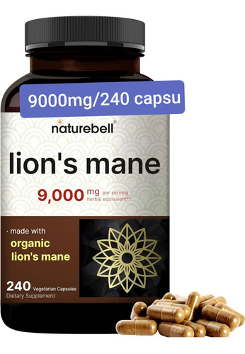 Melena De Leon Organico 1000mg Lions Mane