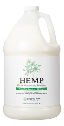 Ginger Lily Farms Botanicals Hemp - Champú Hidratante A Ba.