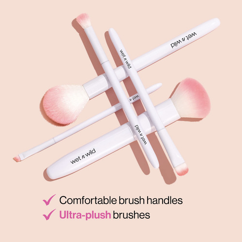 Brush Wet N Wild Kabuki Flat Top Blend Liquid Mineral
