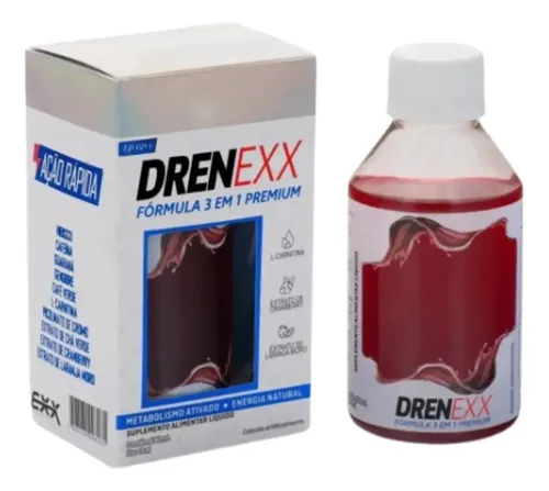 DrenExx Termogênico e Diurético Natural - Exx Nutrition | Frete grátis