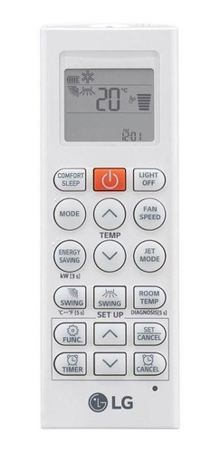 Aire acondicionado LG Dual Cool split inverter frío/calor 3000 frigorías blanco 220V S4-W12JA31A