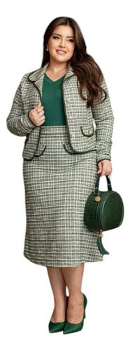 Conjunto Marilene Saía E Blazer