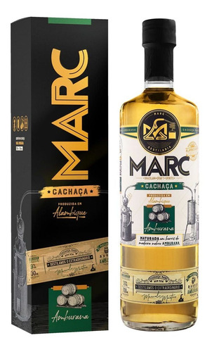 Imagem 4 de 10 de Kit 3un Cachaça Marc Carvalho Am. Blend, Amburana E Clássica