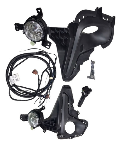 Kit Farol Milha Neblina Chicote Dianteiro Gm Onix 2021 2023 (Usado)