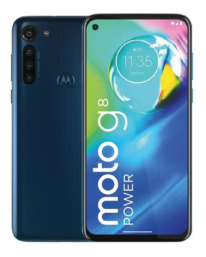 Celular Motorola Moto G8 Power 64gb Azul Color Bermuda