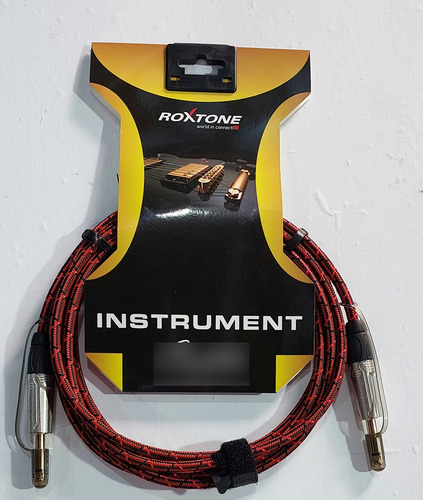 Cable De Instrumento Plug  Blindado Roxtone Premium 3mtrs
