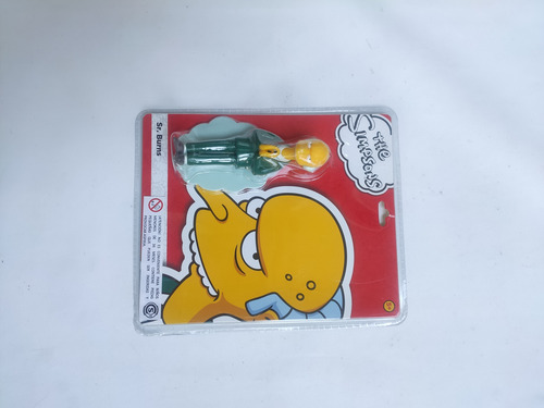 Lote 5 Figuras Los Simpsons Moe Burns Marge Flanders Lisa