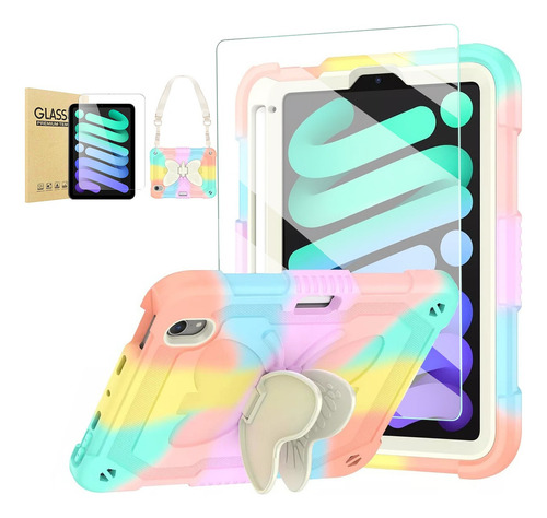 Mica+ Funda Para iPad Mini 7 (a17 Pro ) /mini 6 (6a Gen) 8.3