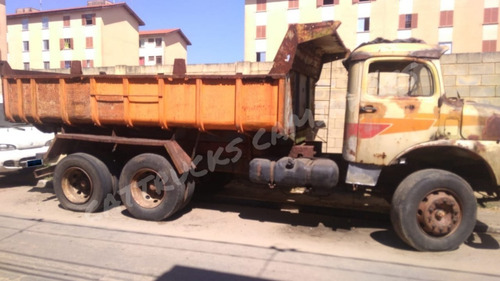 Mb 2219 Caçamba Basculante Trucado 1982 Doc Ok