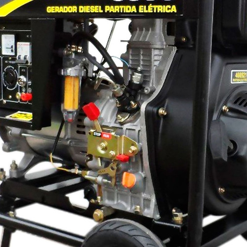 Gerador 110/220 Bifásico Diesel 8000 Matsuyama *brinde*