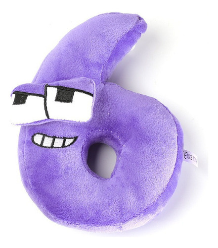 10 Peças De Brinquedo Infantil Number Lore Doll Soft Toy, 01