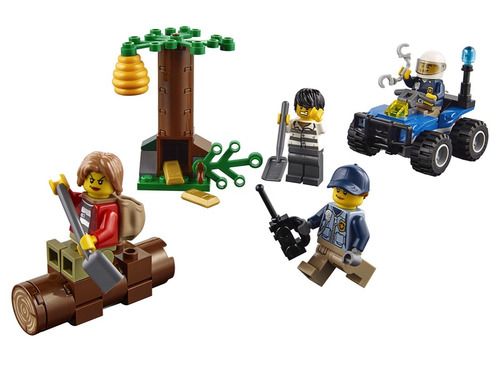Imagen 4 de 6 de Lego City Montaña Fugitivos 88 Pz 60171
