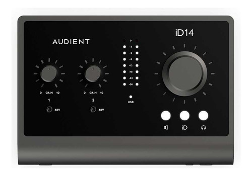 Audient Id14 Mkii Interfaz De Audio Usb C + Garantía