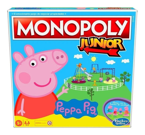 Juego De Mesa Monopoly Junior Version Peppa Pig Hasbro