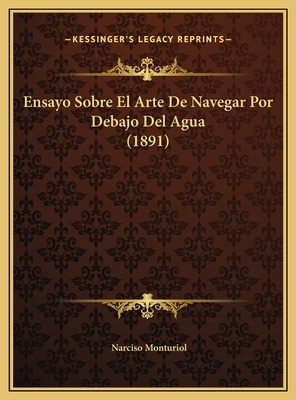 Libro Ensayo Sobre El Arte De Navegar Por Debajo Del Agua...