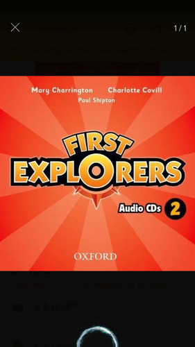 First Explorers 2 Audio Cds Oxford X 2