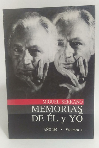 Imagen 1 de 2 de Libro Miguel Serrano / Memorias De Él Y Yo / Volumen I