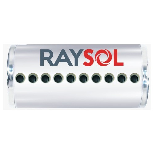 Termotanque Calentador Solar De Baja Presión 10 Tubos Raysol