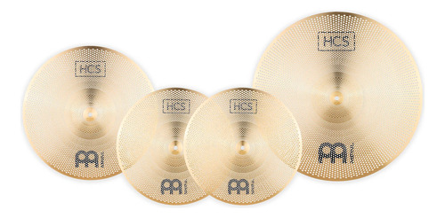 Paquete Platillos Bajo Volumen 14,16,20in Meinl P-hcs141620